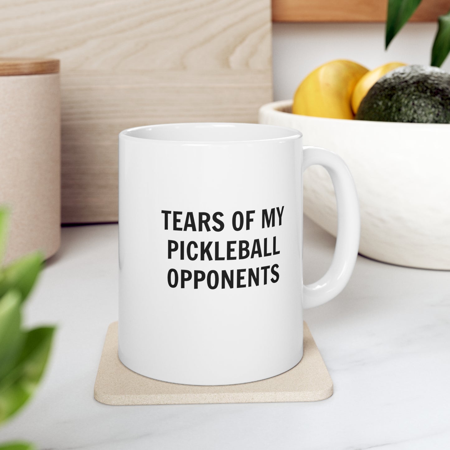 Tears of My Pickleball Opponents Mug