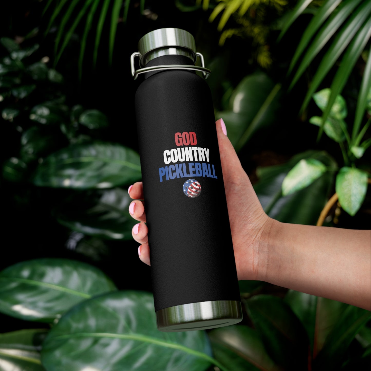God Country Pickleball Vacuum Insulated Bottle
