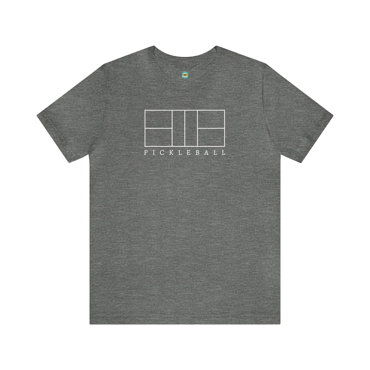 Pickleball Court Unisex Tee