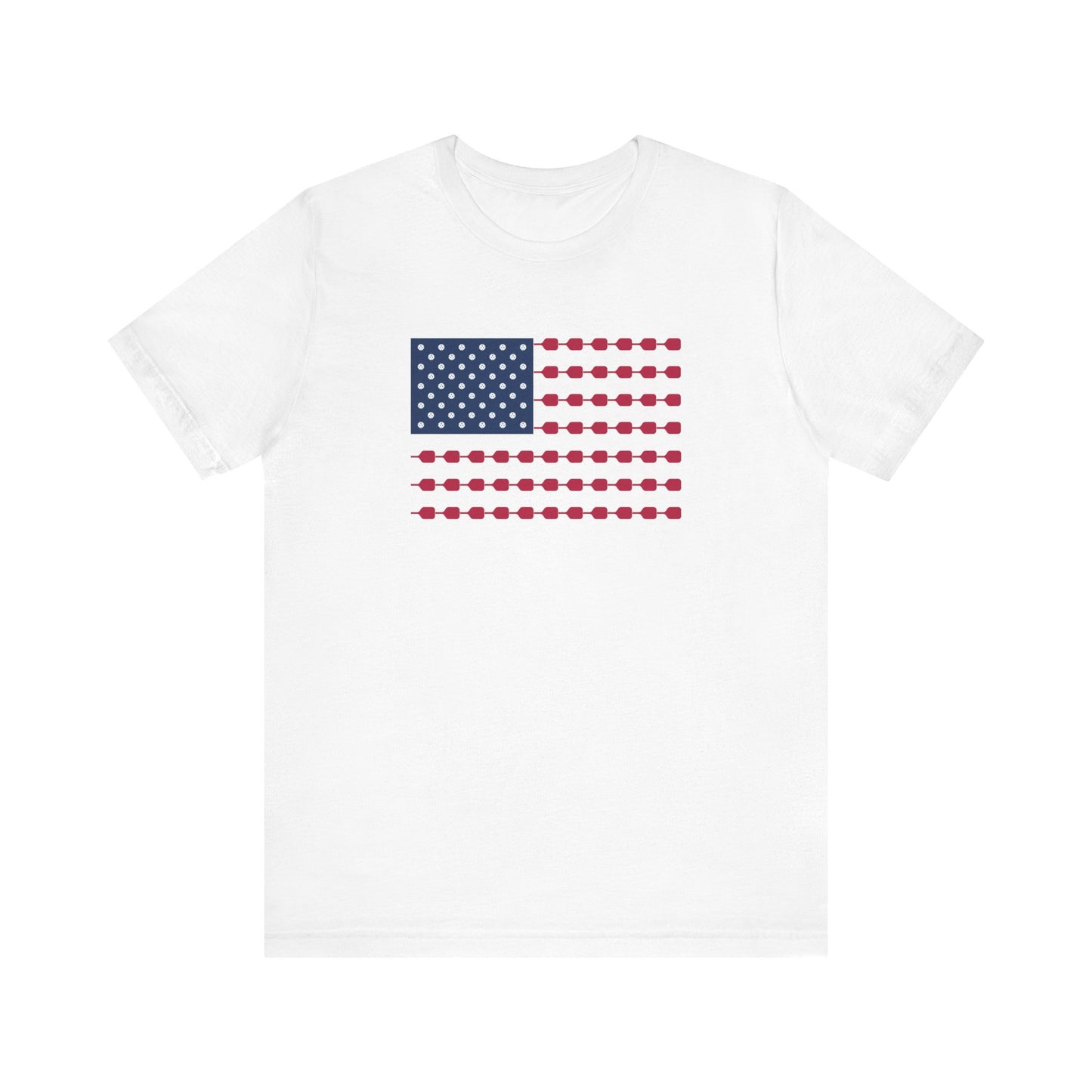 Pickleball Flag Unisex Tee (Express Delivery)