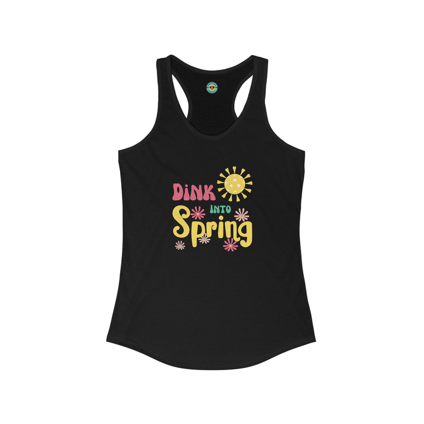 Dink Into Spring Women's Racerback Tank