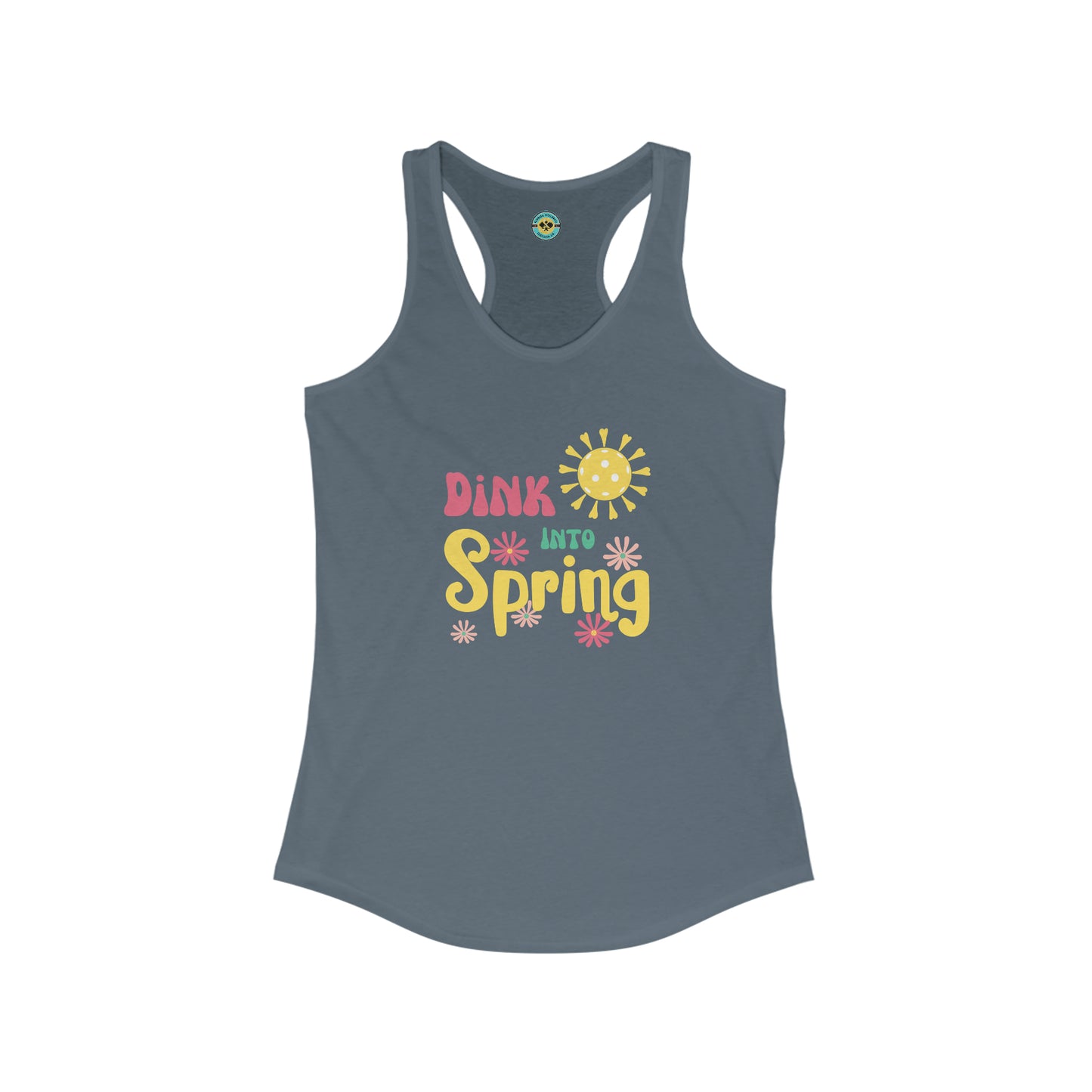 Dink Into Spring Women's Racerback Tank