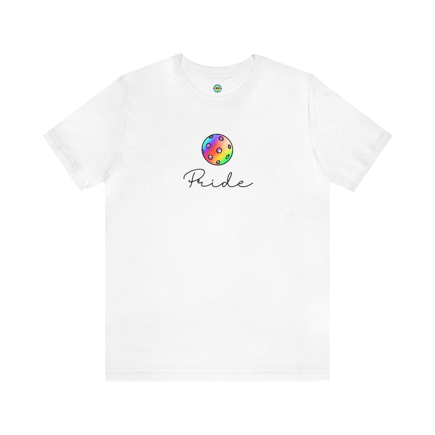 Pickleball Pride Unisex Tee - Dark Lettering