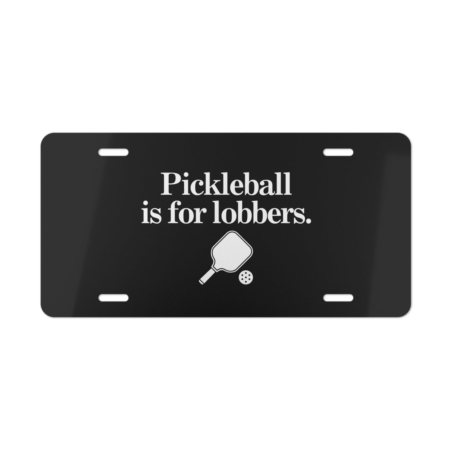 pickleball vanity plate