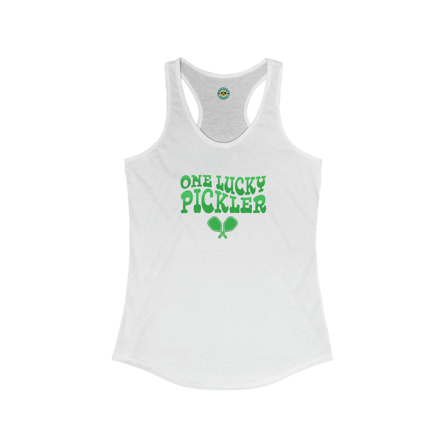 One Lucky Pickler Women's Racerback Tank