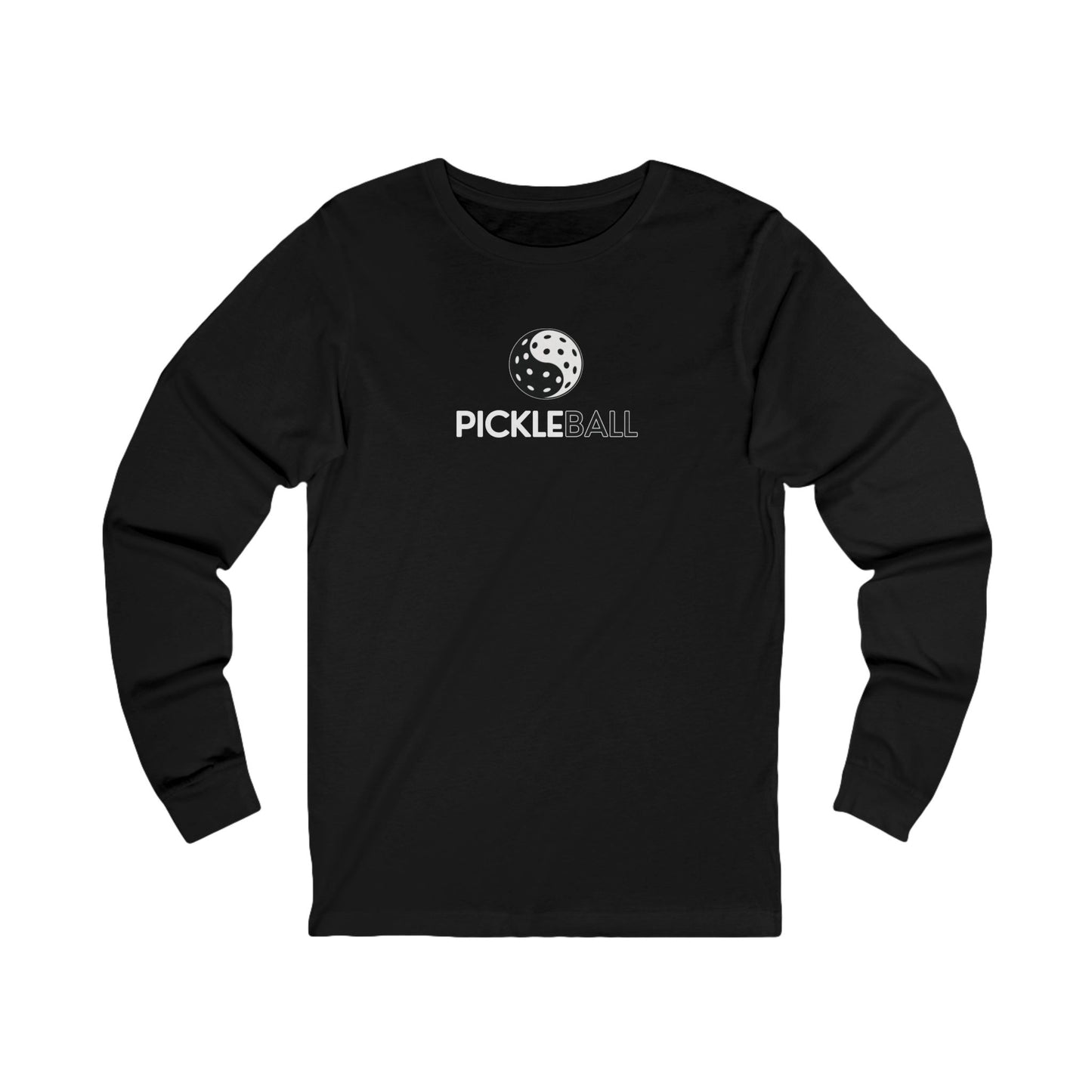 Yin Yang Pickleball Unisex Long Sleeve T-shirt