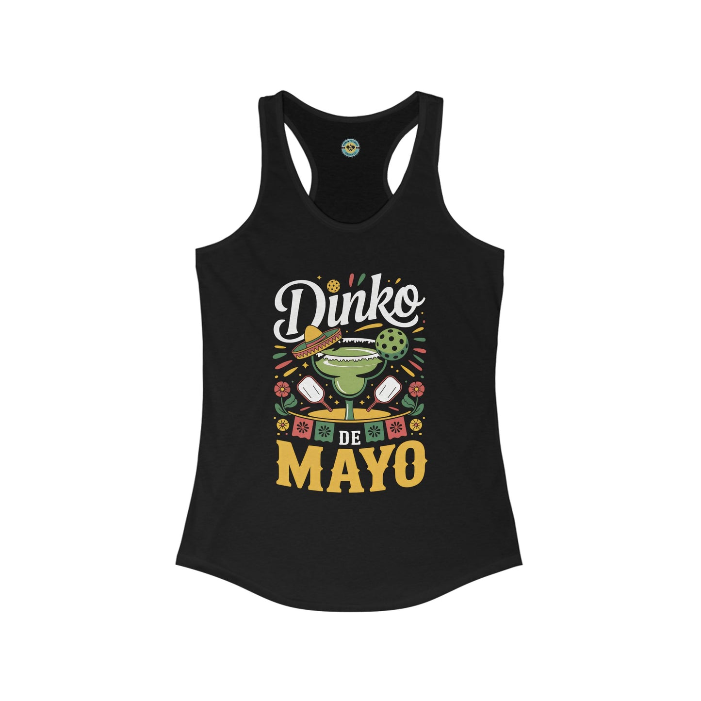 Dinko De Mayo Pickleball Women's Racerback Tank