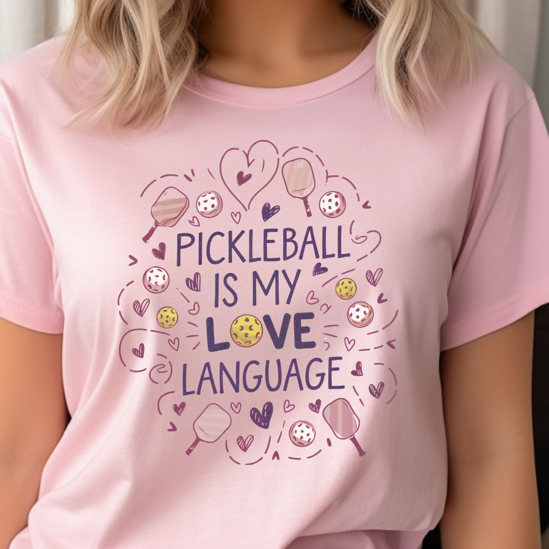 Pickleball Is My Love Language Unisex Tee