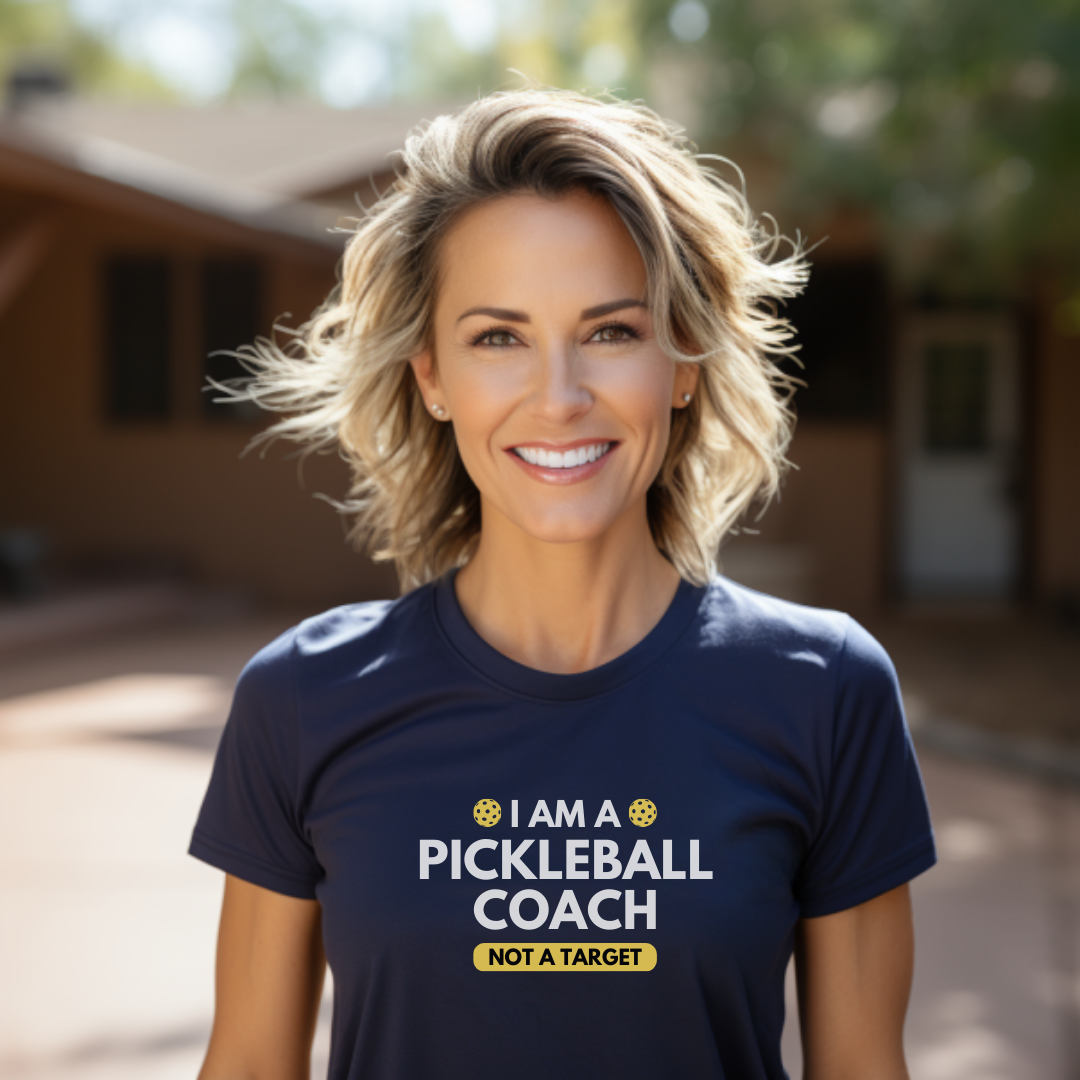 I Am A Pickleball Coach Unisex Tee