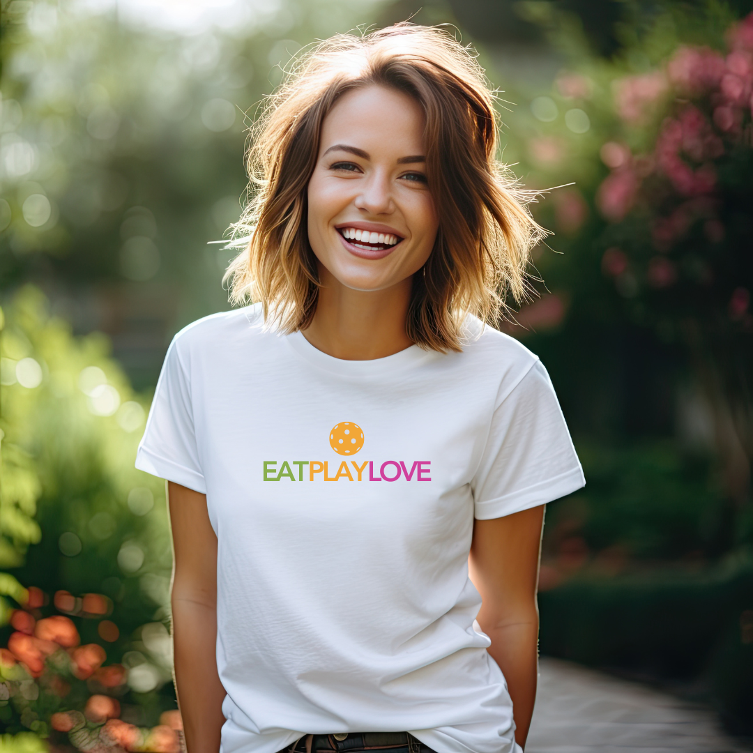 Eat Play Love Pickleball Unisex Tee