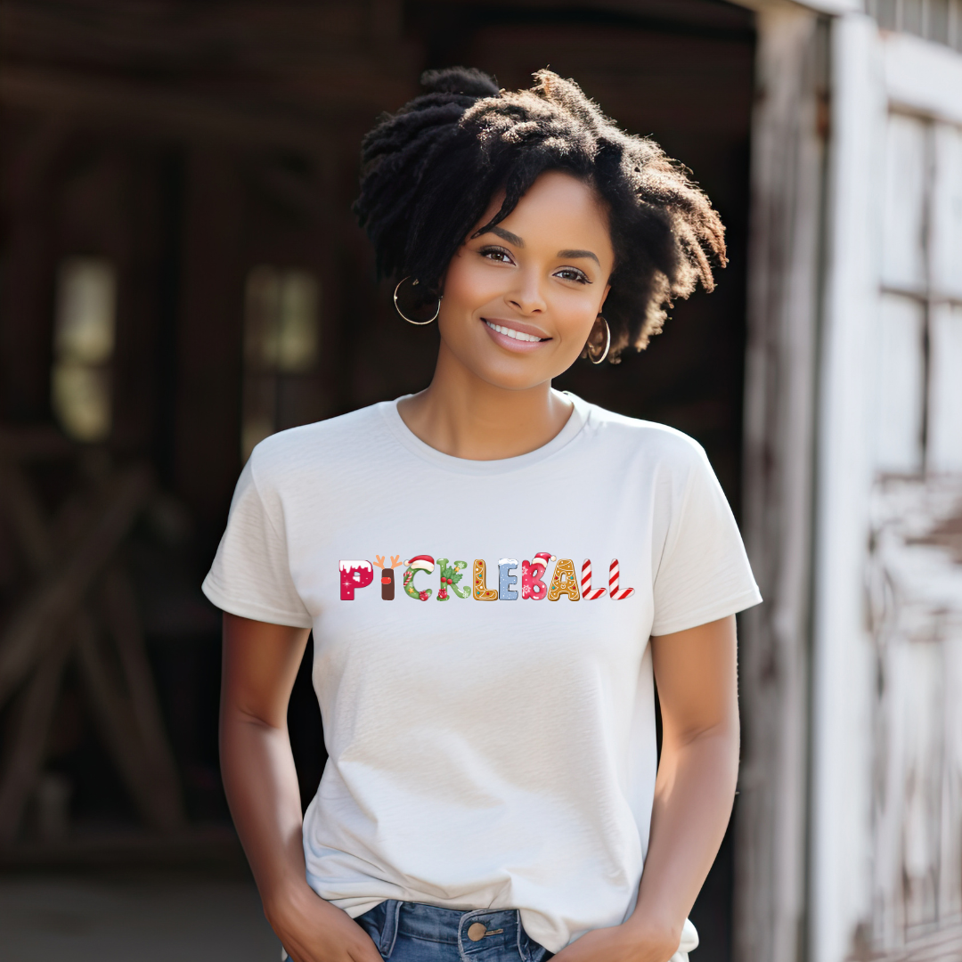 Pickleball Holiday Unisex Tee