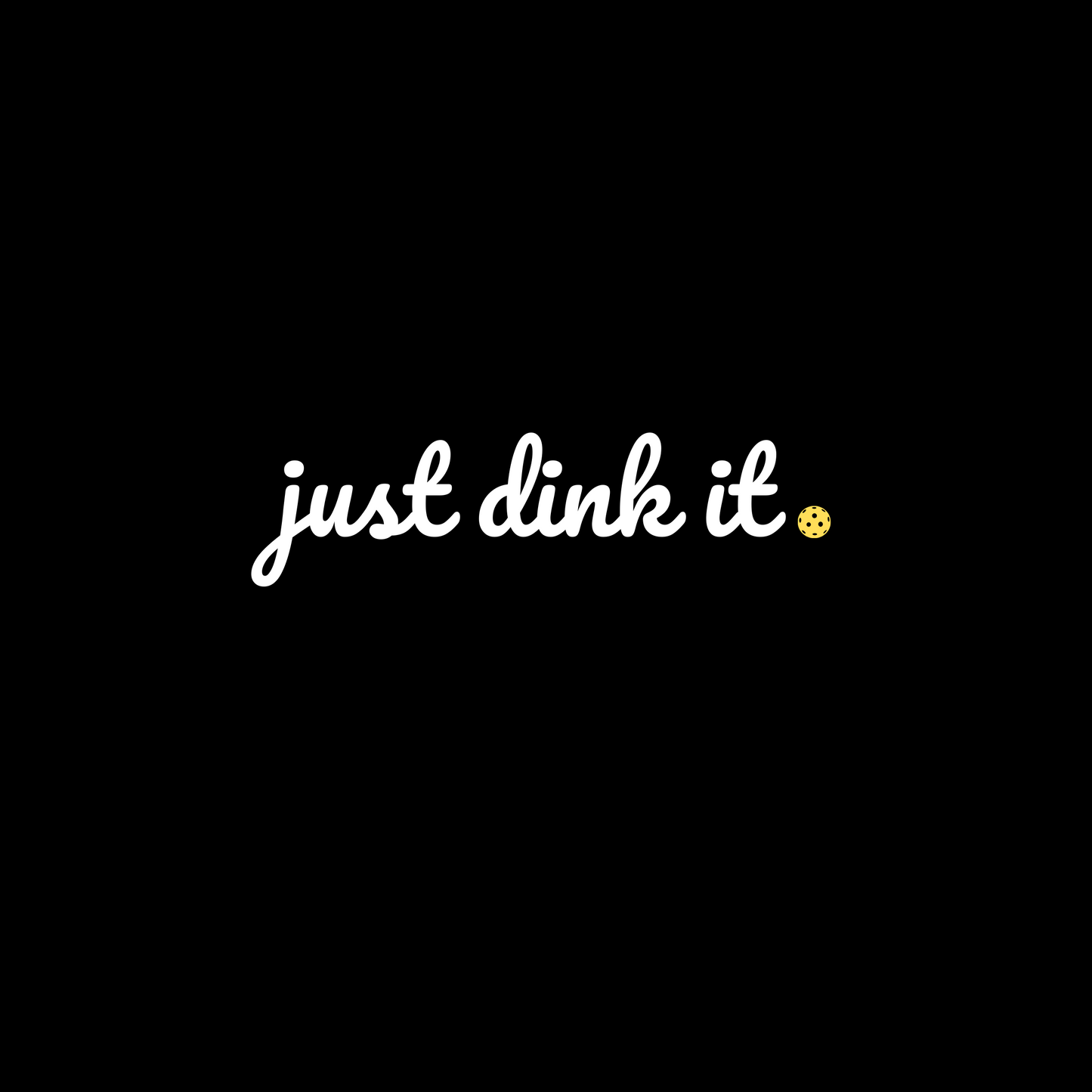 Just Dink It Pickleball Unisex Long Sleeve Tee