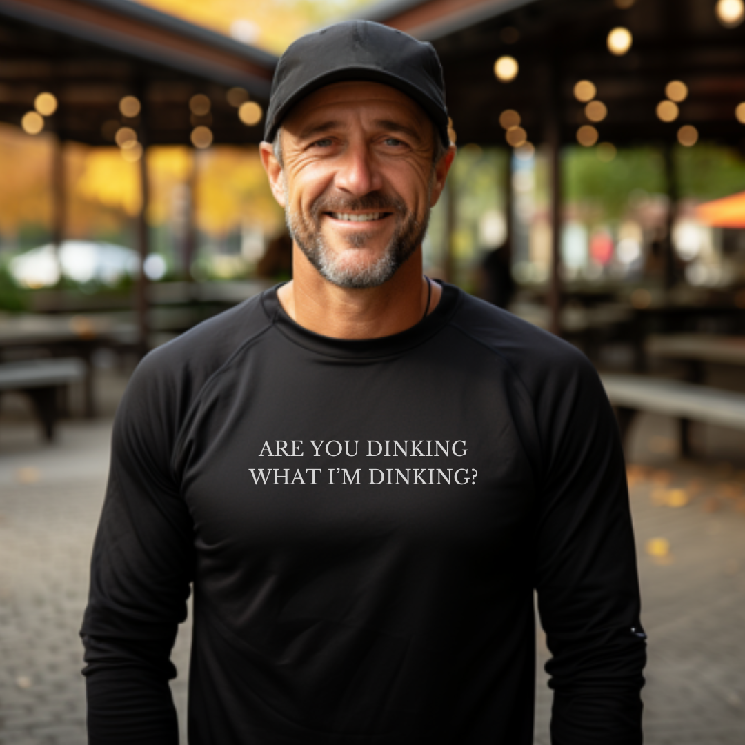 Are You Dinking? Unisex Long Sleeve Tee