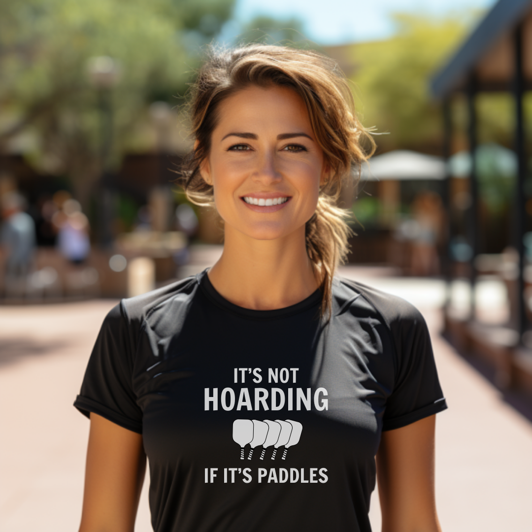 It's Not Hoarding If It's Paddles Unisex Tee