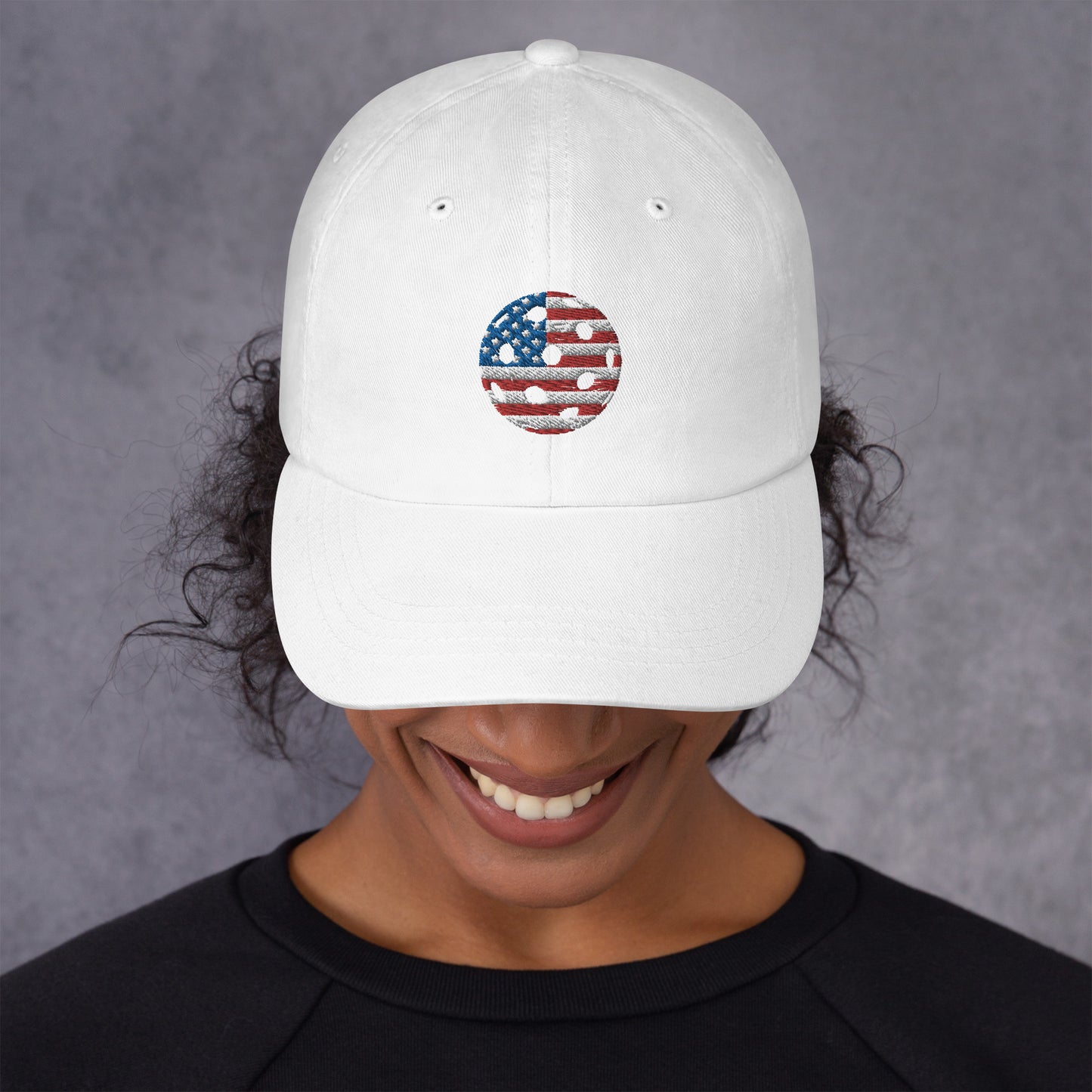 Stars and Stripes Pickleball Cap