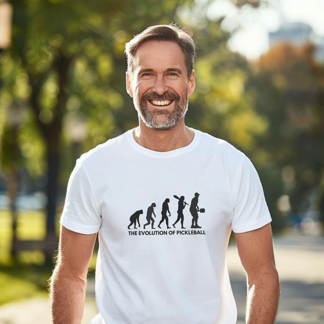 The Evolution of Pickleball Unisex Tee