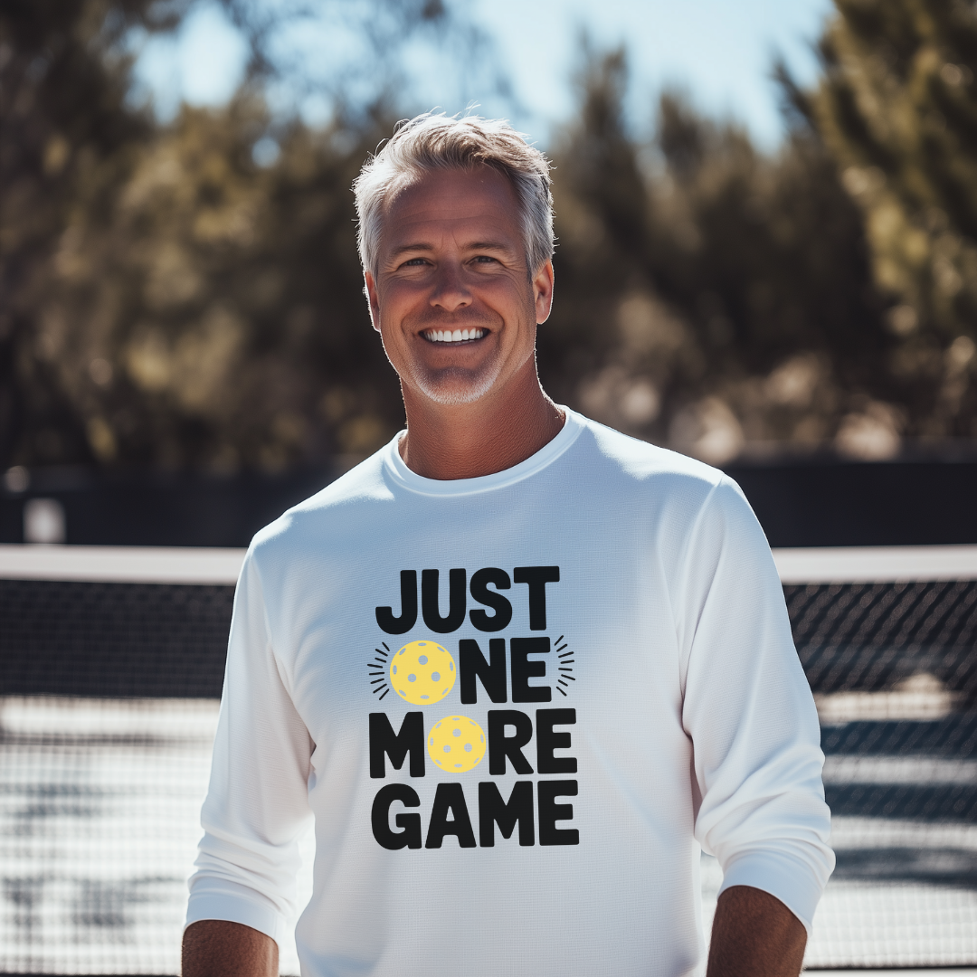 Just One More Game Unisex Long Sleeve Tee