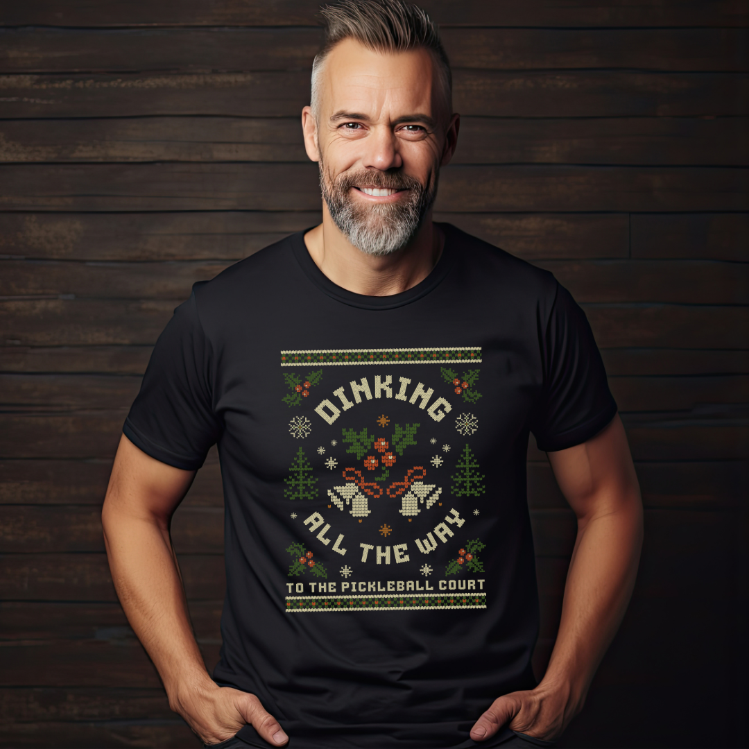 Dinking All The Way To The Pickleball Court Unisex Tee