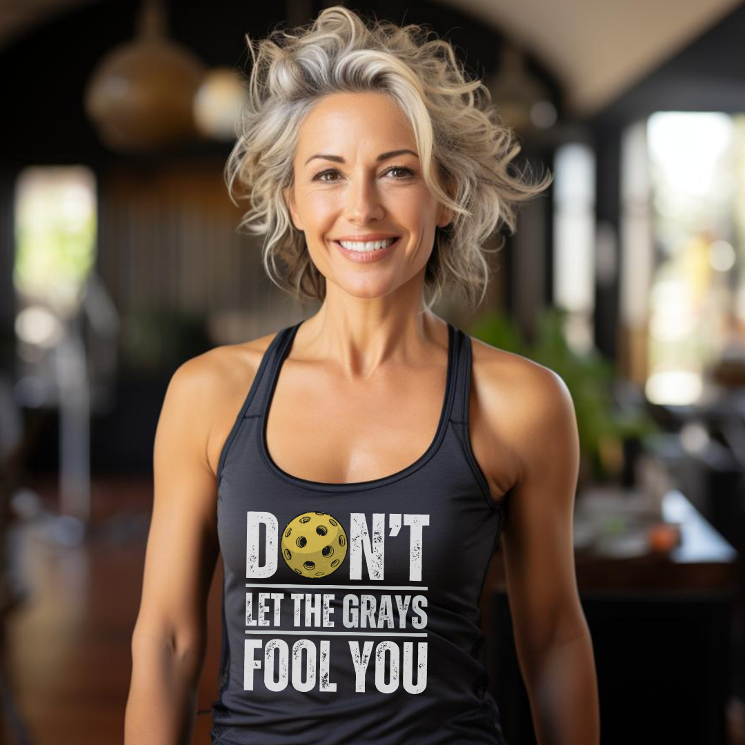 Don't Let The Grays Fool You Women's Racerback Tank