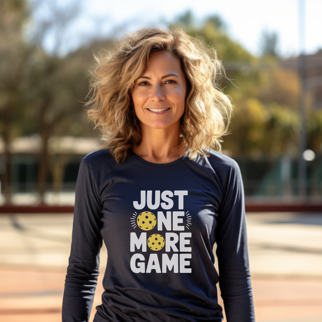 Just One More Game Unisex Long Sleeve Tee