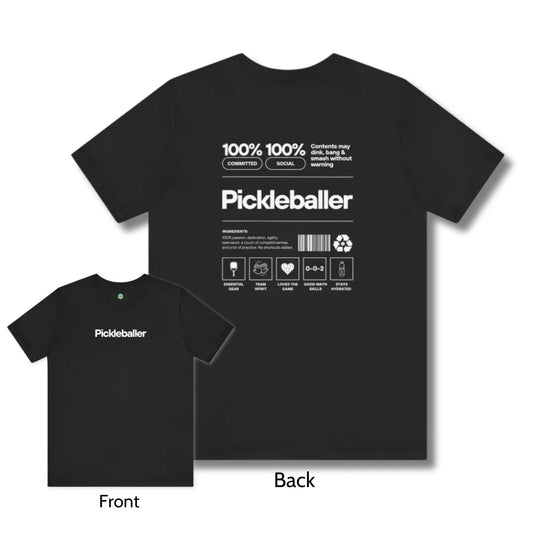 100% Pickleballer Unisex Tee