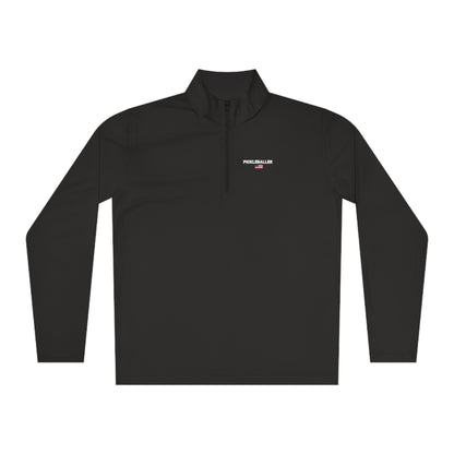 Pickleballer Unisex Quarter-Zip Performance Pullover