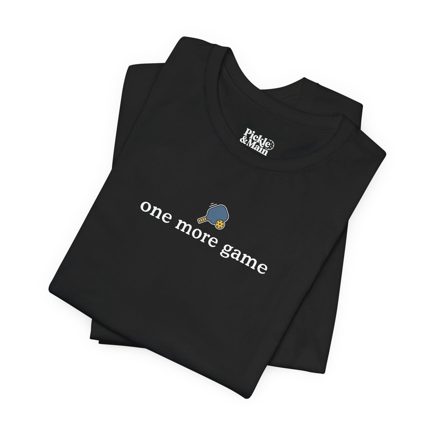One More Game Unisex Pickleball T-shirt