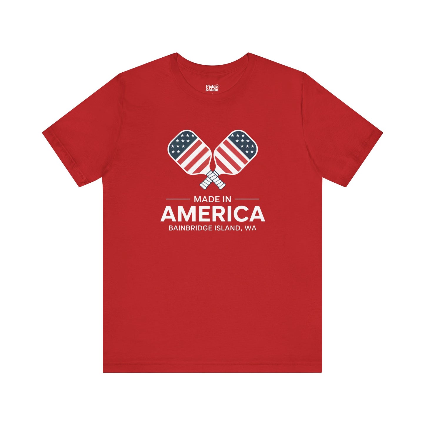 Made In America Pickleball Unisex Tee
