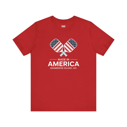 Made In America Pickleball Unisex Tee