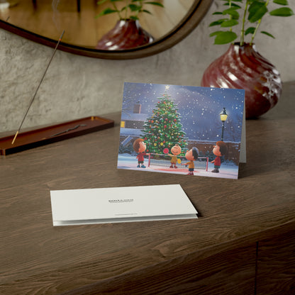 Jolly Volley Christmas Pickleball Holiday Cards