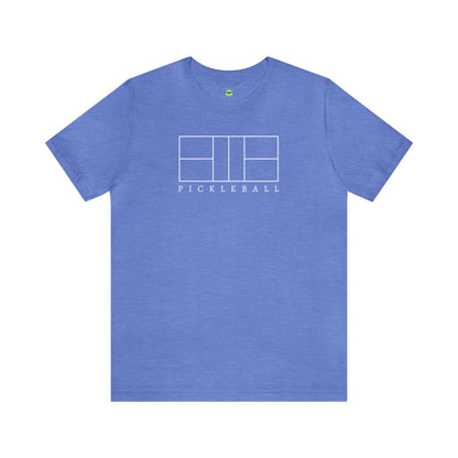 Pickleball Court Unisex Tee
