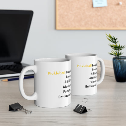 Pickleball Freak Ceramic Mug