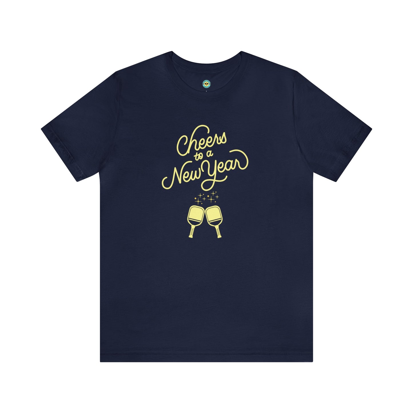 Cheers To A New Year Pickleball Unisex Tee