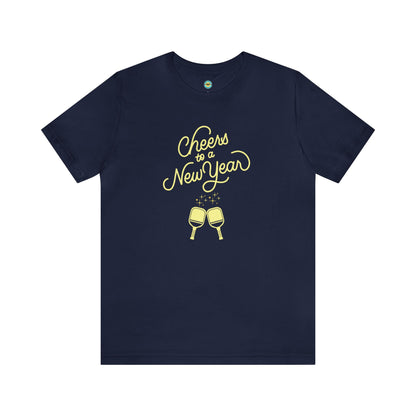 Cheers To A New Year Pickleball Unisex Tee