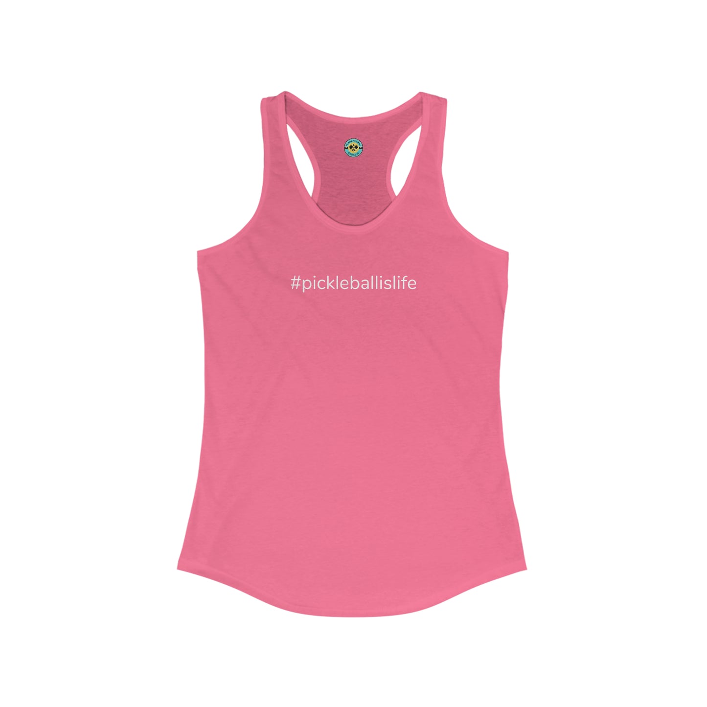 #pickleballislife Women's Racerback Tank