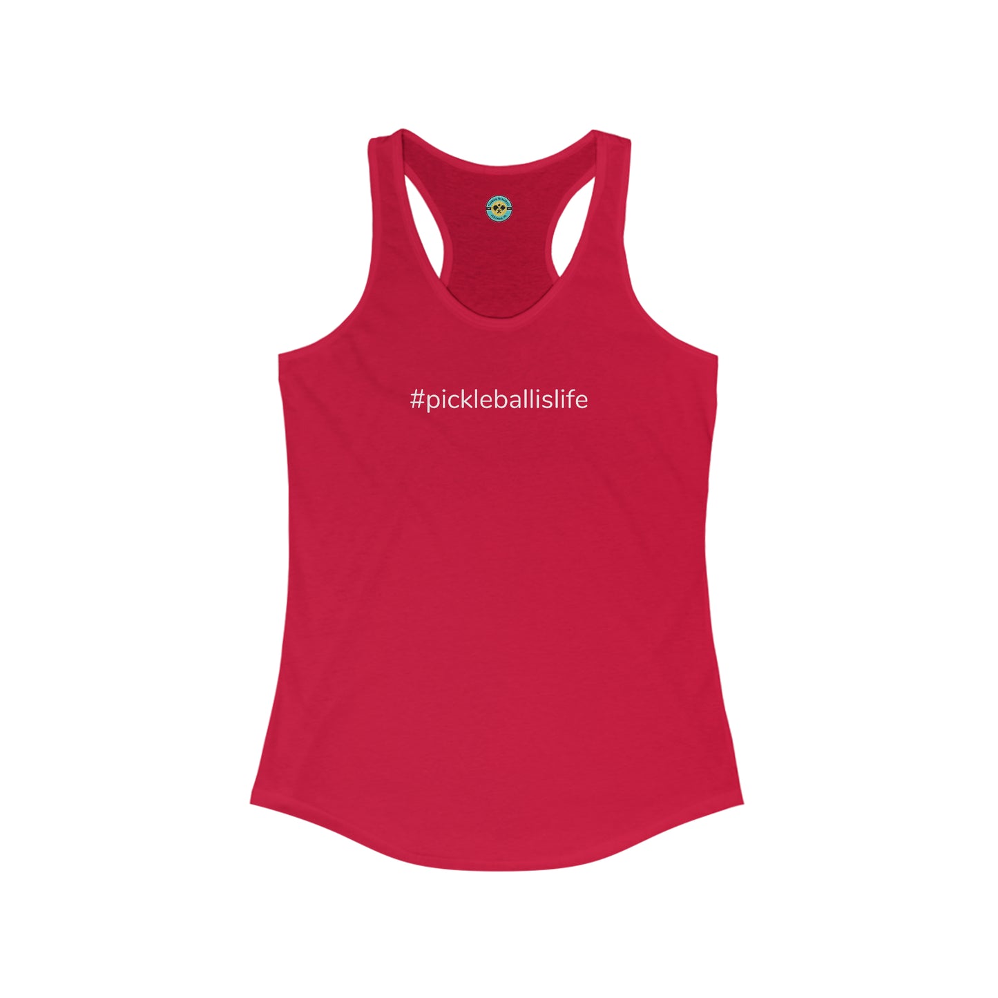 #pickleballislife Women's Racerback Tank