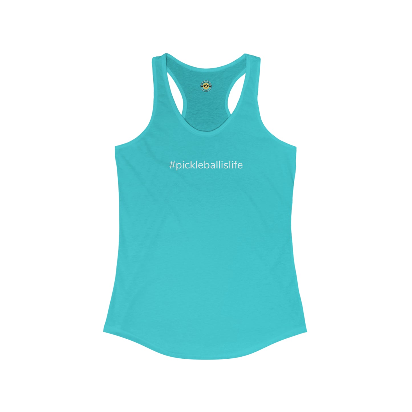 #pickleballislife Women's Racerback Tank