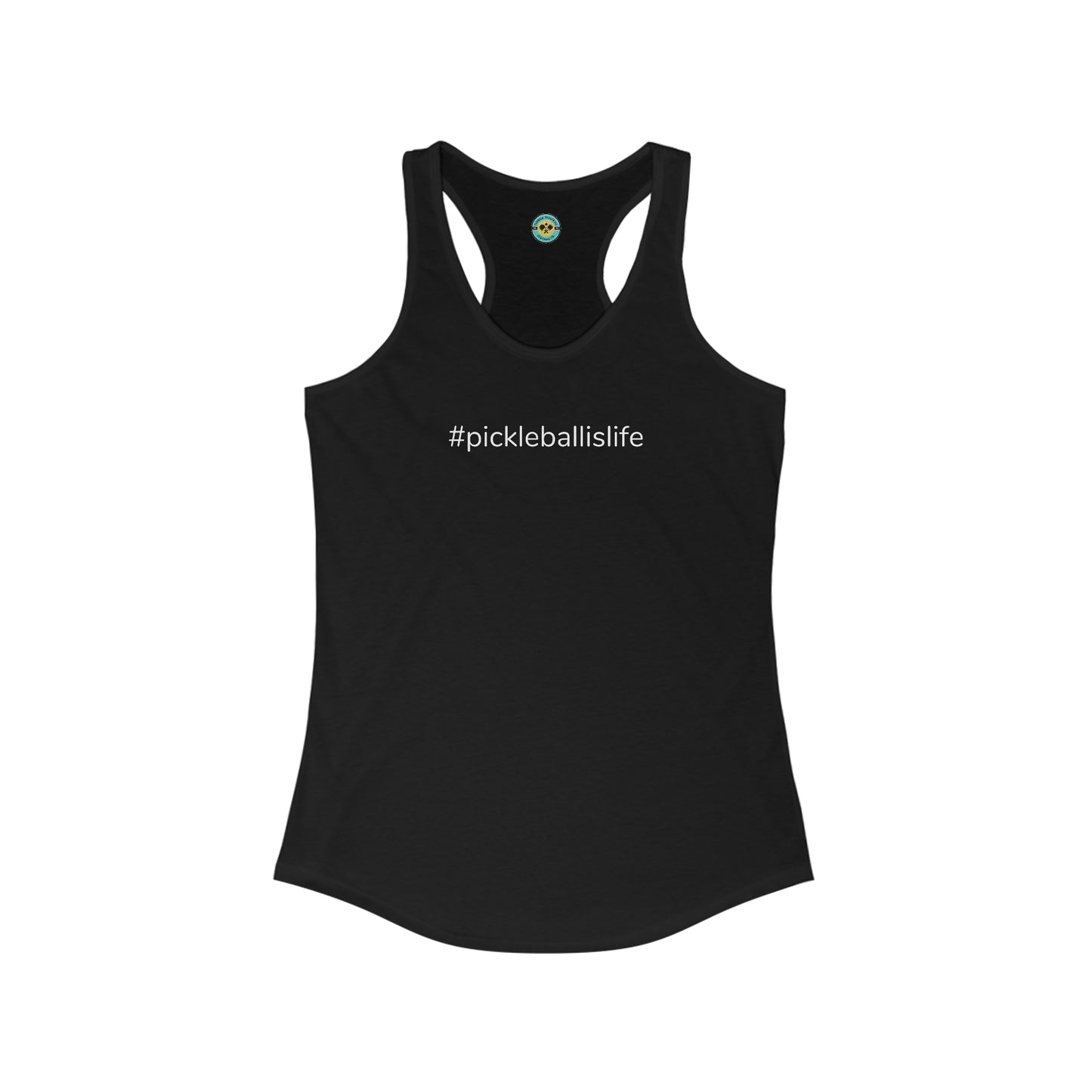 #pickleballislife Women's Racerback Tank