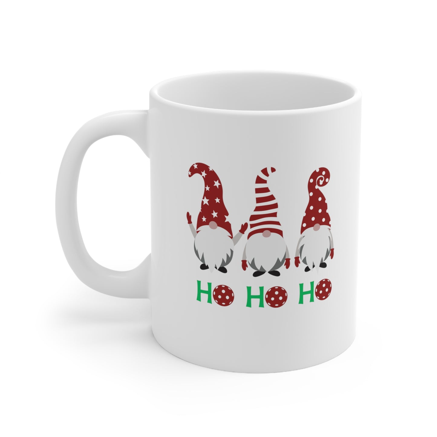 Ho Ho Ho Gnome Pickleball Mug