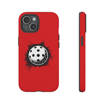 Smashed Pickleball Phone Case