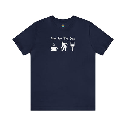 Plan for the Day Pickleball Unisex Tee