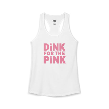Dink For The Pink Women's Racerback Tank