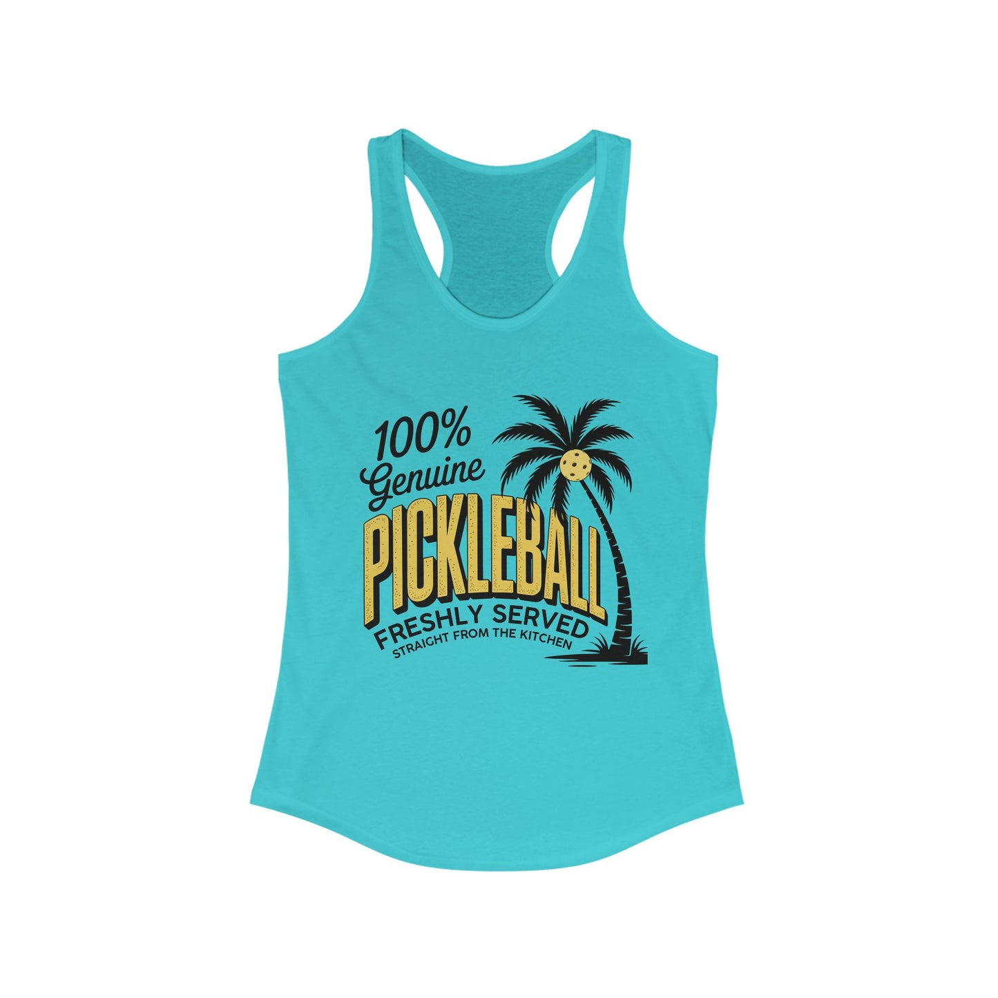 100% Genuine Pickleball Women's Racerback Tank