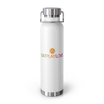 Eat Play Love Pickleball Vacuum Insulated Bottle