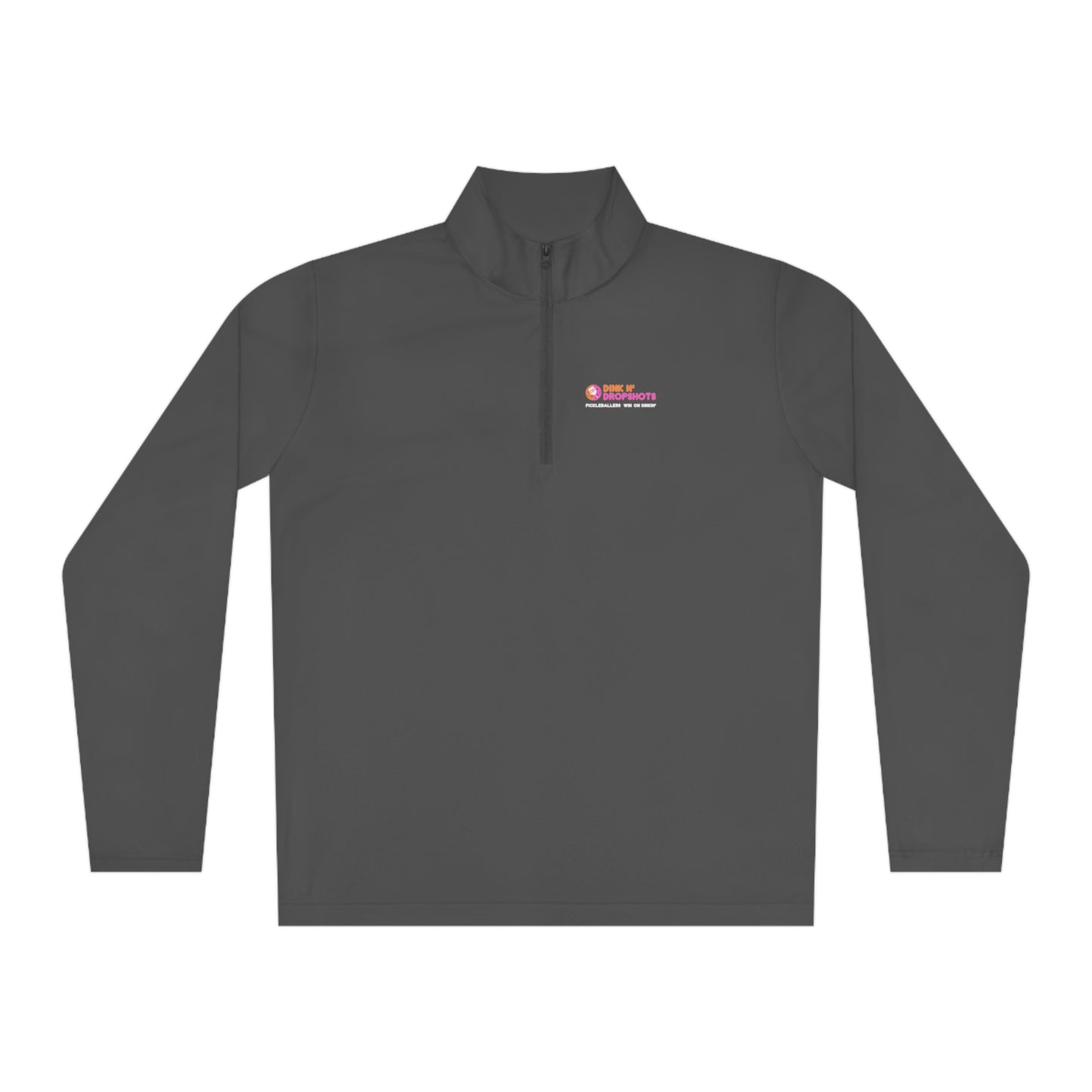 Dink N' Dropshots Unisex Quarter-Zip Performance Pullover
