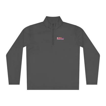 Dink N' Dropshots Unisex Quarter-Zip Performance Pullover