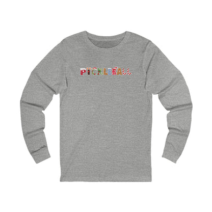 Pickleball Holiday Unisex Long Sleeve Tee
