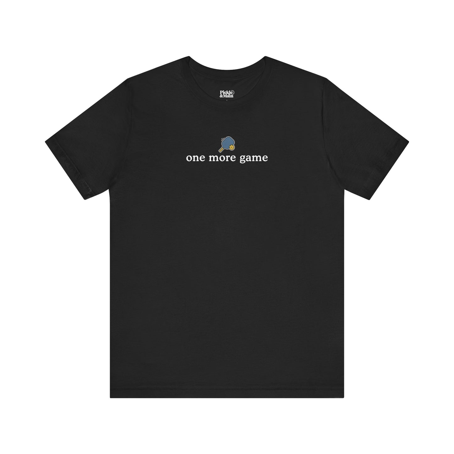 One More Game Unisex Pickleball T-shirt