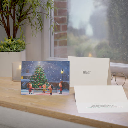 Jolly Volley Christmas Pickleball Holiday Cards