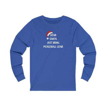 Dear Santa Long Sleeve Unisex Tee
